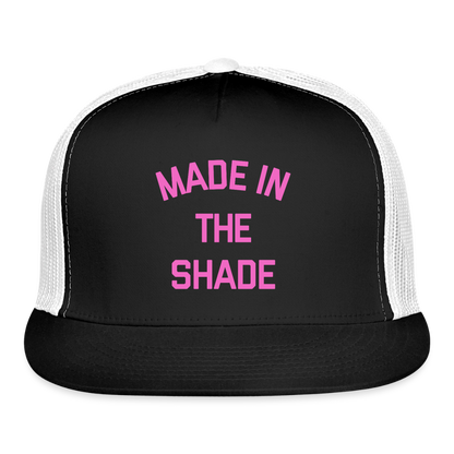 Made in the Shade Trucker Hat - black/white