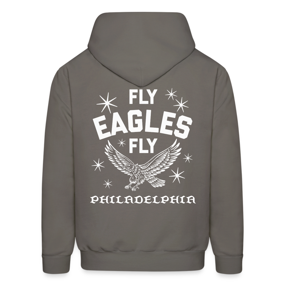 Fly Eagles Fly Men's Hoodie - asphalt gray