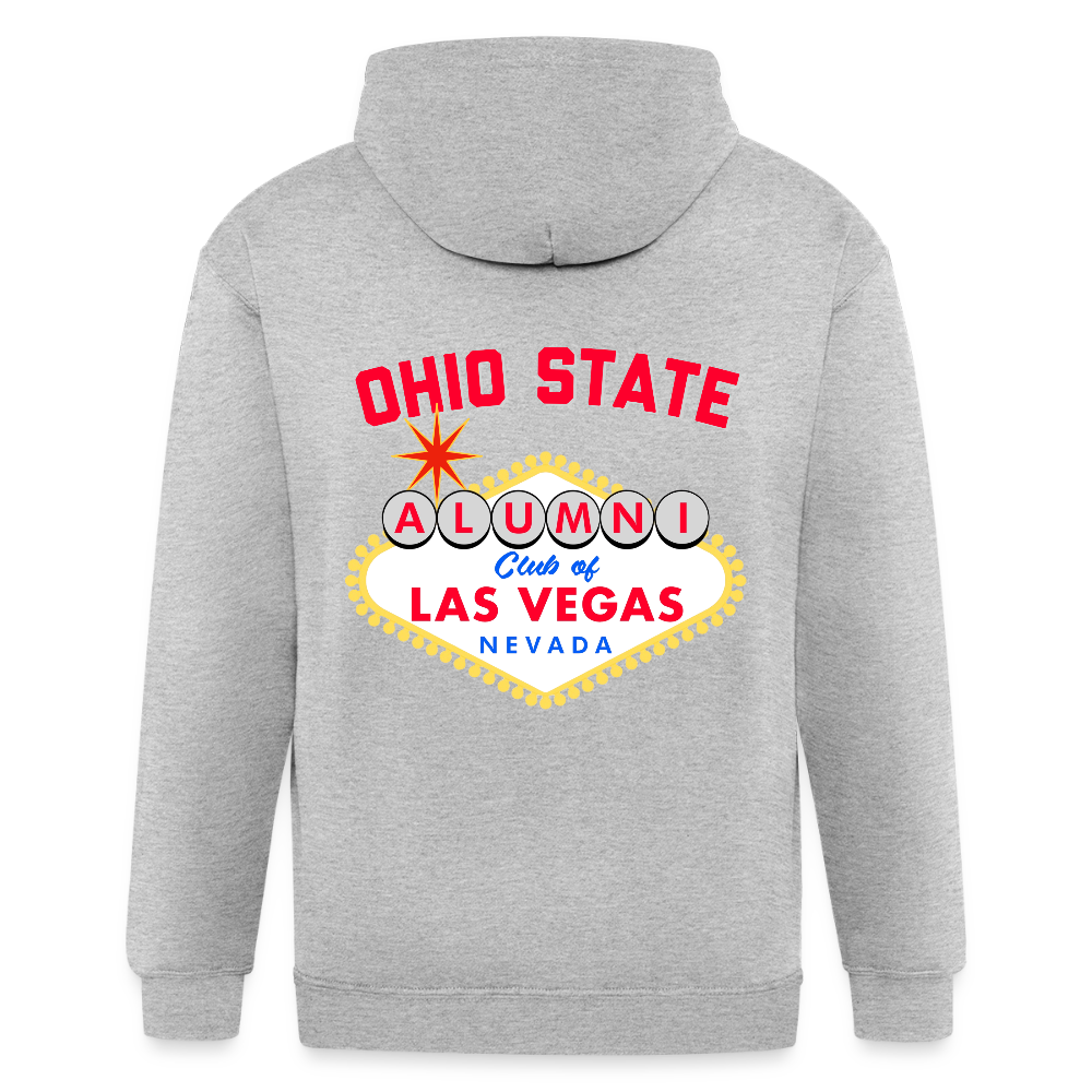 OSAC Men's Zip Hoodie - heather gray