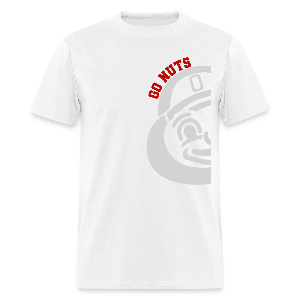 Go Nuts Brutus Unisex Classic T-Shirt - white