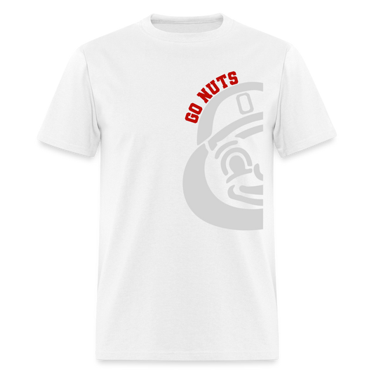 Go Nuts Brutus Unisex Classic T-Shirt - white