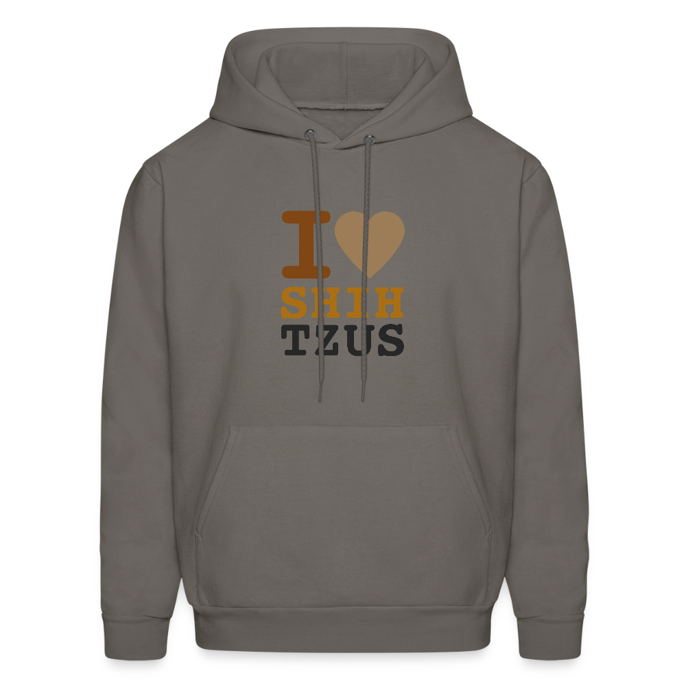 I <3 Shih Tzus Unisex Hoodie - asphalt gray