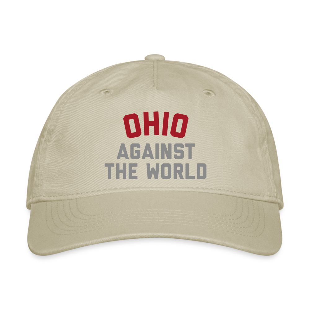 Ohio Against the World Organic Baseball Cap - khaki