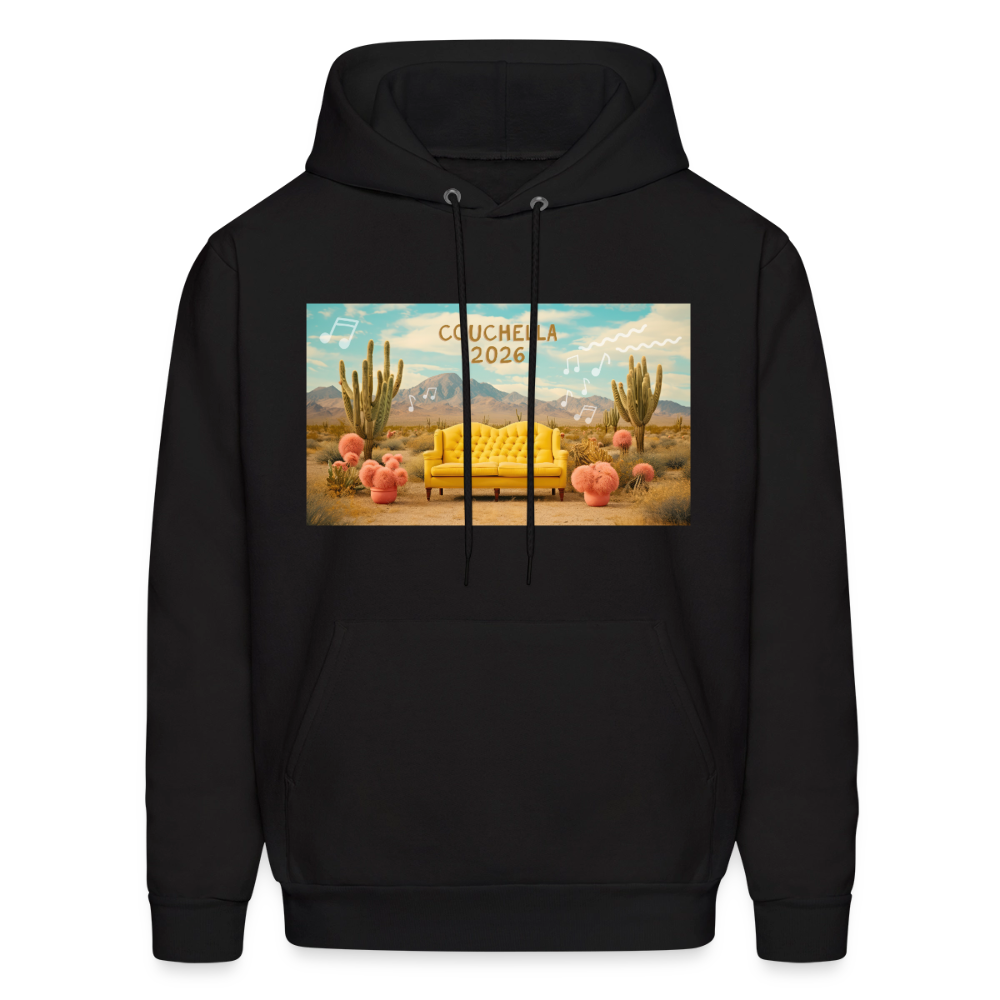Couchella 2026 Men's Hoodie - black