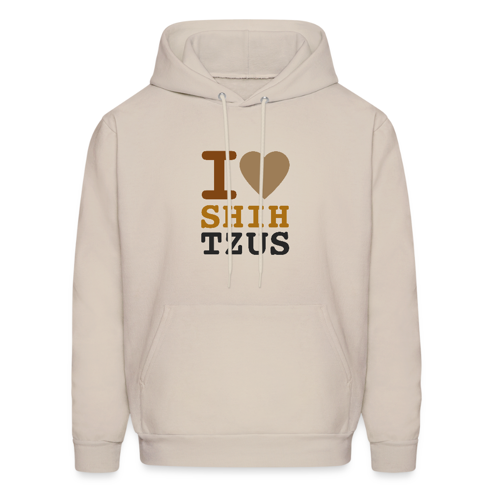 I <3 Shih Tzus Unisex Hoodie - Sand