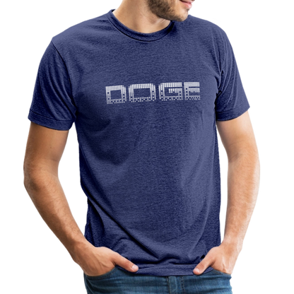 DOGE Unisex Tri-Blend T-Shirt - heather indigo