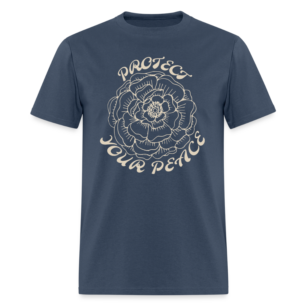 Protect Your Peace Unisex T-Shirt -  blue dusk