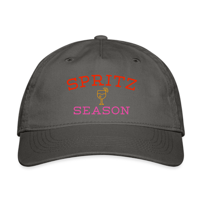 Spritz Season Organic Baseball Cap - charcoal