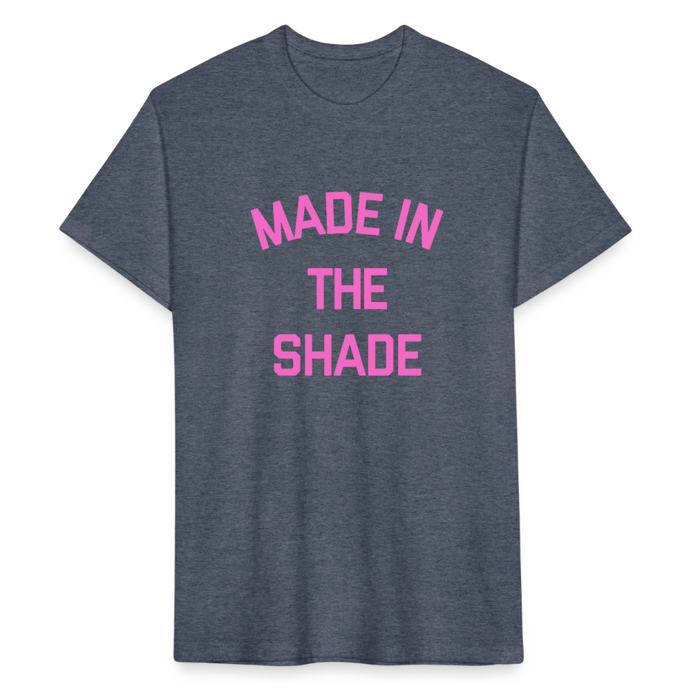 Made in the Shade Fitted Cotton/Poly T-Shirt - heather navy