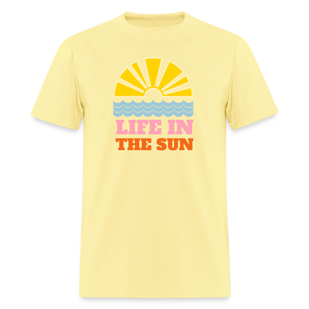 Life in the Sun Unisex T-Shirt - cornsilk