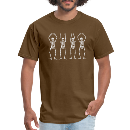 OHIO Skeletons Unisex Classic T-Shirt - brown