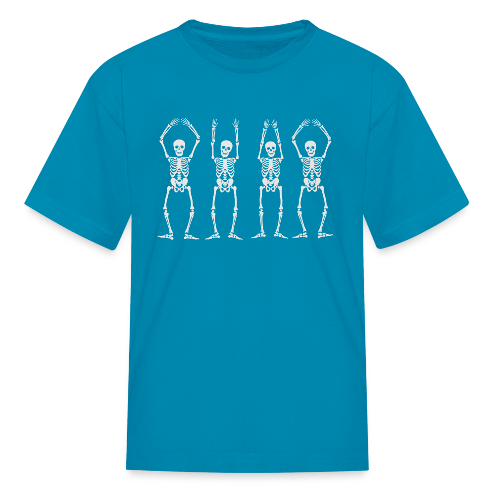 OHIO Skeletons Kids' T-Shirt - turquoise