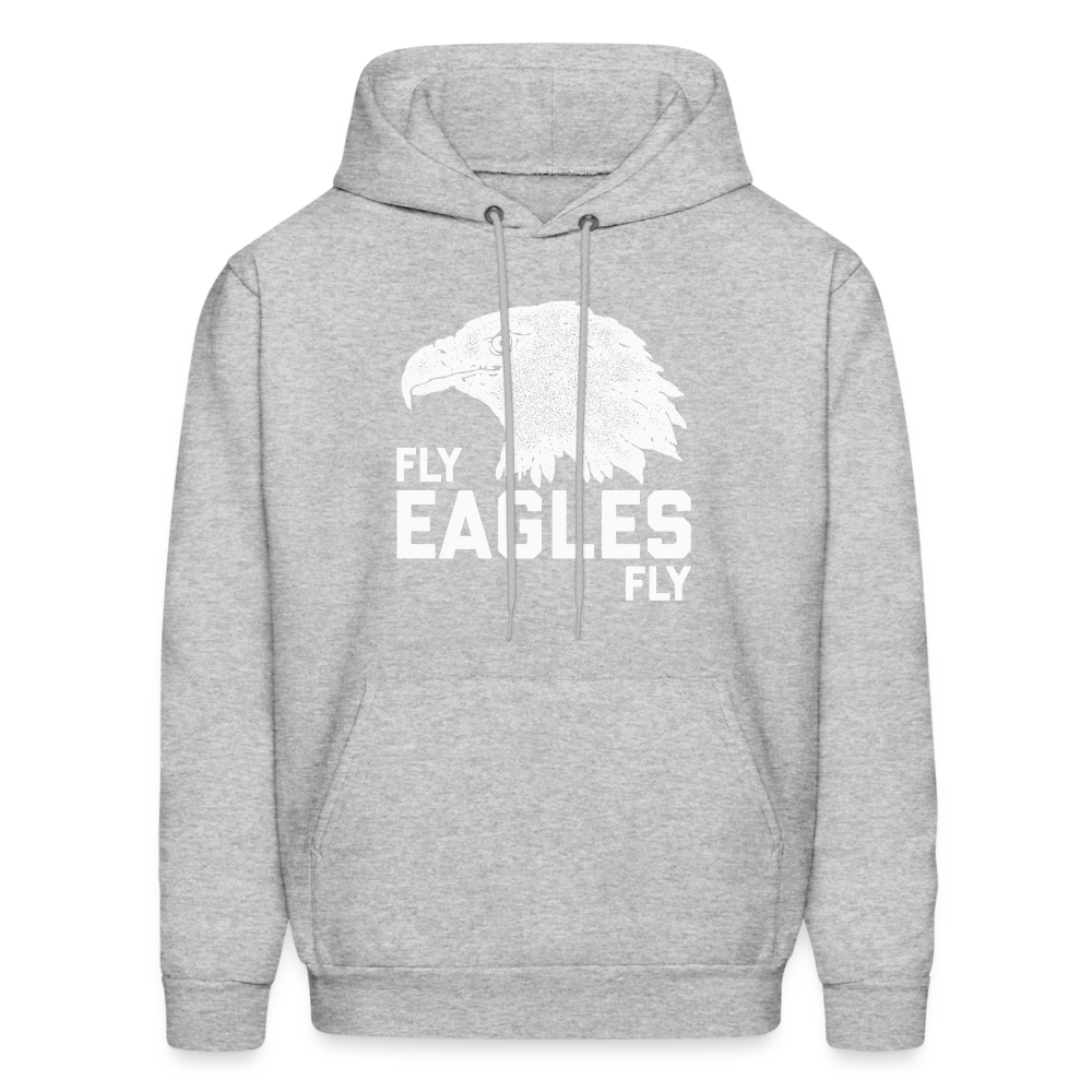 Fly Eagles Fly Men's Hoodie - heather gray