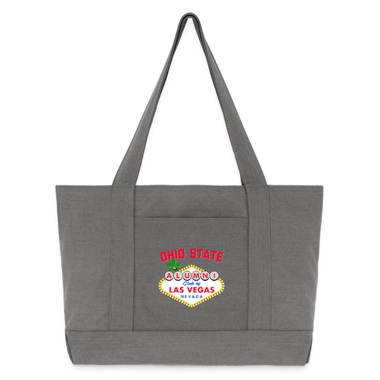 OSAC Cotton Pigment Dyed Tote Bag - charcoal grey