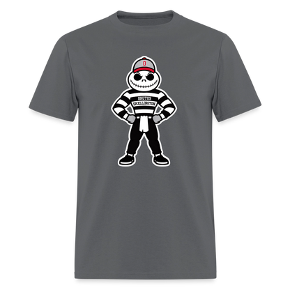 Brutus Skellington Men's T-Shirt - charcoal