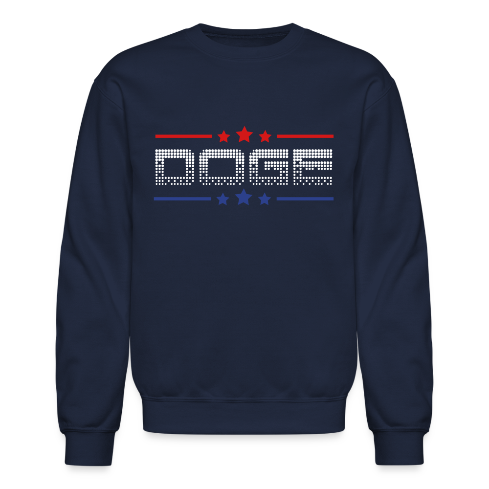 DOGE Stars Crewneck Sweatshirt - navy