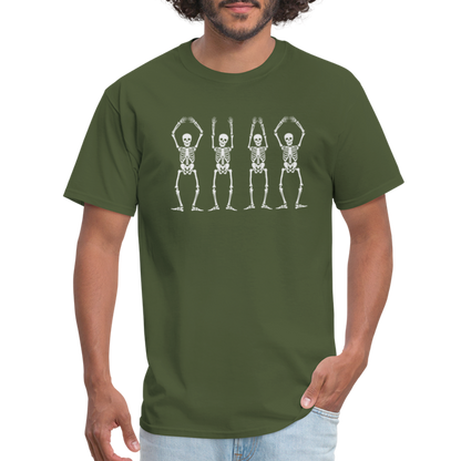 OHIO Skeletons Unisex Classic T-Shirt - military green