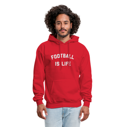 Men's Hoodie - red