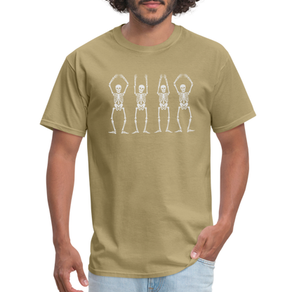 OHIO Skeletons Unisex Classic T-Shirt - khaki