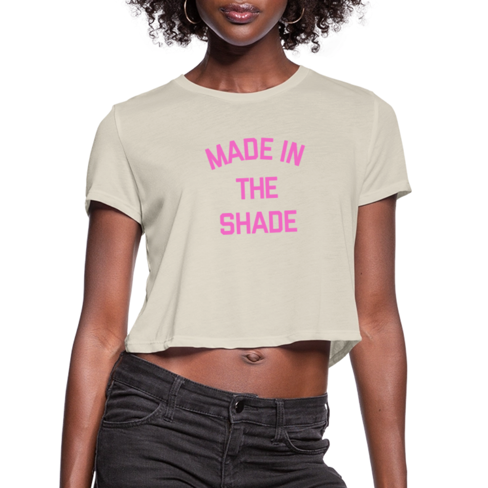 Made in the Shade Women's Cropped T-Shirt - dust