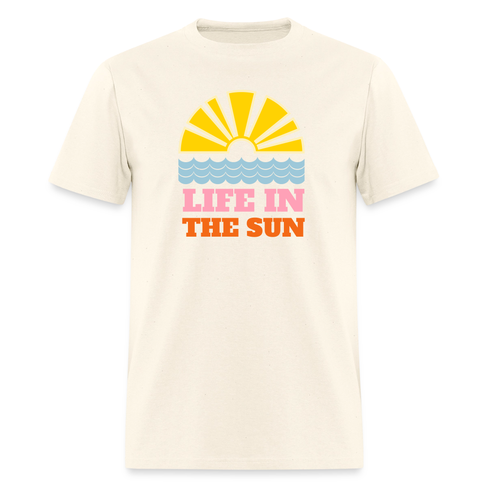 Life in the Sun Unisex T-Shirt - sweet cream heather