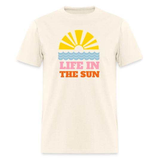 Life in the Sun Unisex T-Shirt - sweet cream heather