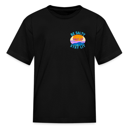 SALT LIT Kids' T-Shirt - black