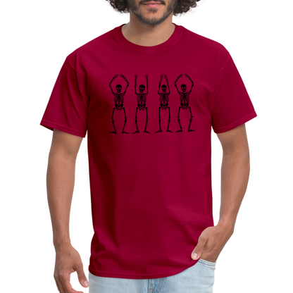 OHIO Skeletons Unisex Classic T-Shirt - dark red