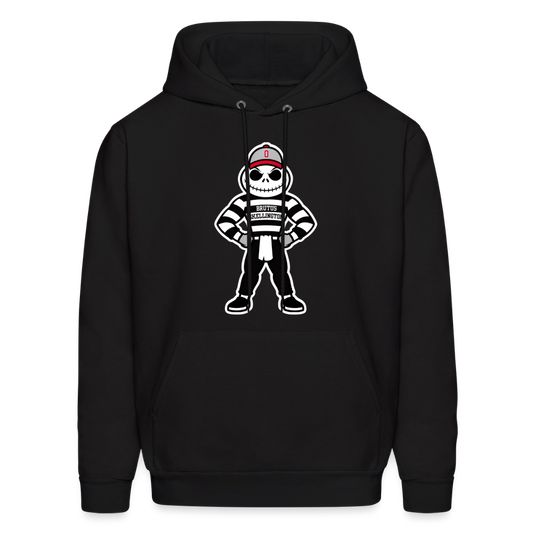 Brutus Skellington Men's Hoodie - black