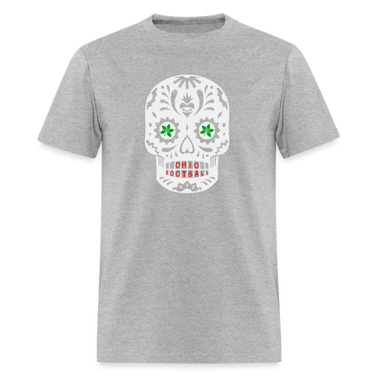 Sugar Skulls Ohio Football Unisex Classic T-Shirt - heather gray