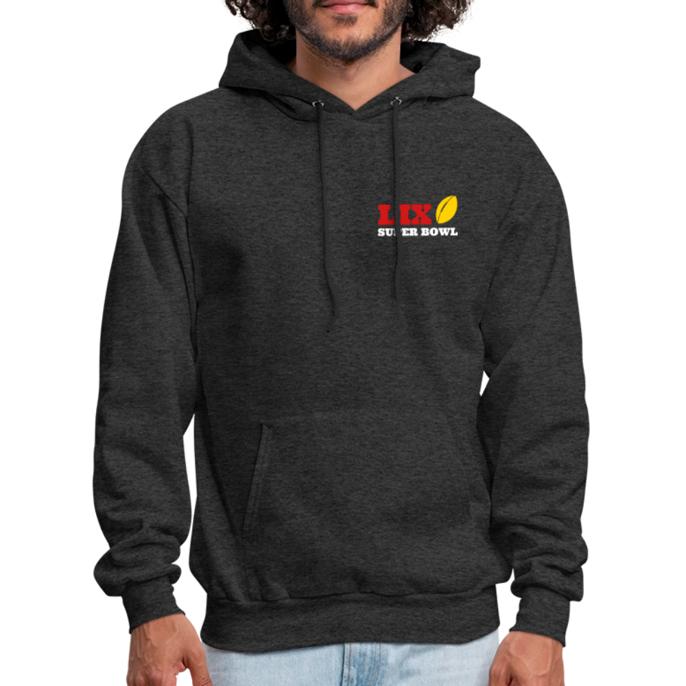 KC Chiefs Kingdom Men's Hoodie - charcoal grey