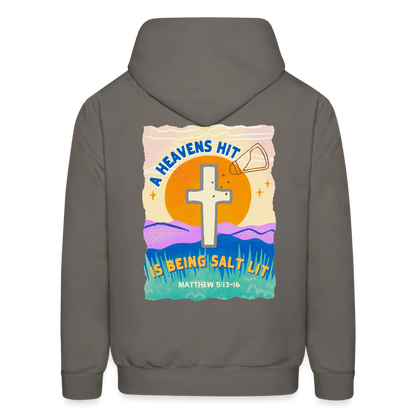 SALTLIT Men's Hoodie - asphalt gray