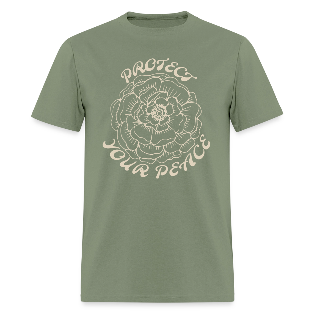 Protect Your Peace Unisex T-Shirt - military green