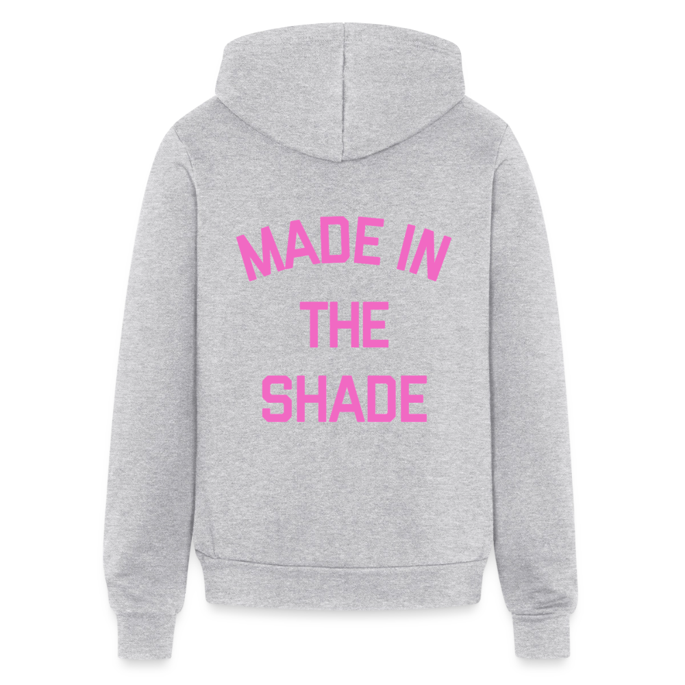 Made in the Shade Unisex Full Zip Hoodie - heather gray