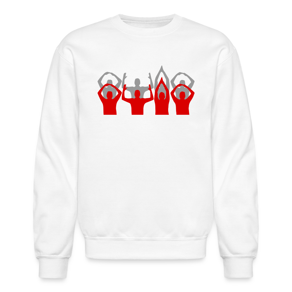 O-H-I-O Silhouette Crewneck Sweatshirt - white