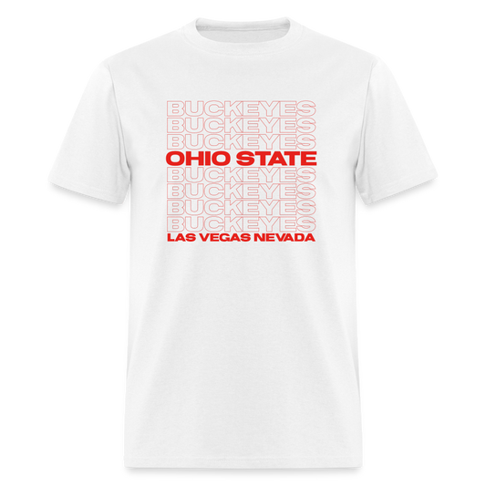 Ohio State Buckeyes Las Vegas Unisex Classic T-Shirt - white