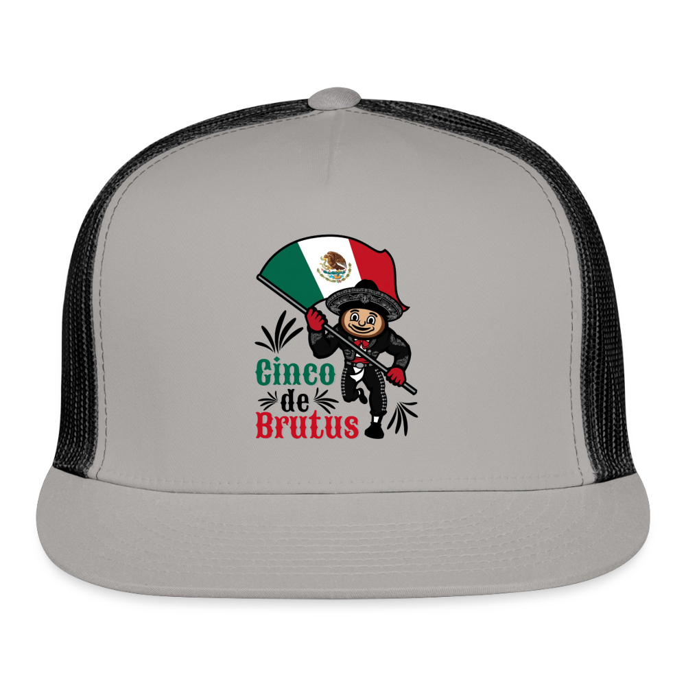 Cinco de Brutus Trucker Hat - gray/black