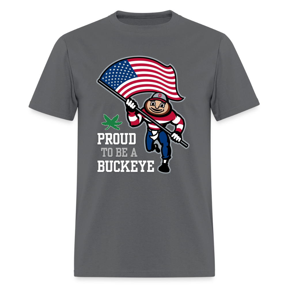 Proud to Be a Buckeye Men's T-Shirt - charcoal