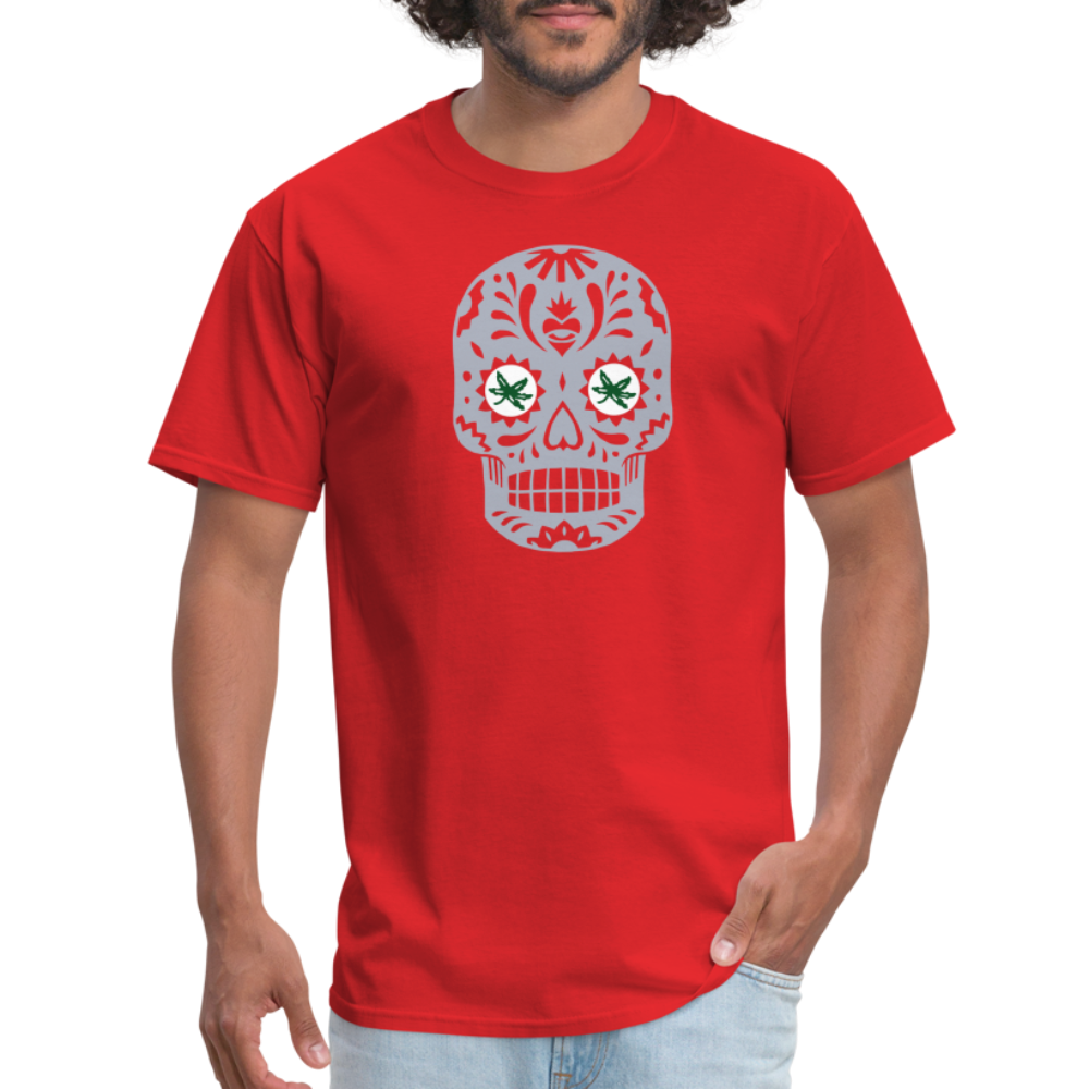 Sugar Skulls BuckEYES Unisex Classic T-Shirt - red