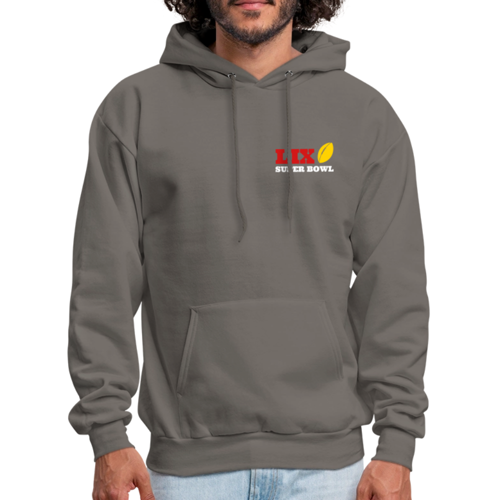 KC Chiefs Kingdom Men's Hoodie - asphalt gray