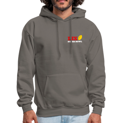 KC Chiefs Kingdom Men's Hoodie - asphalt gray