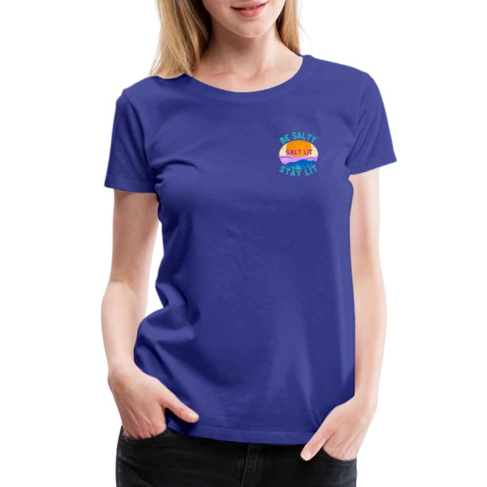 SALTLIT Scoop Neck - royal blue