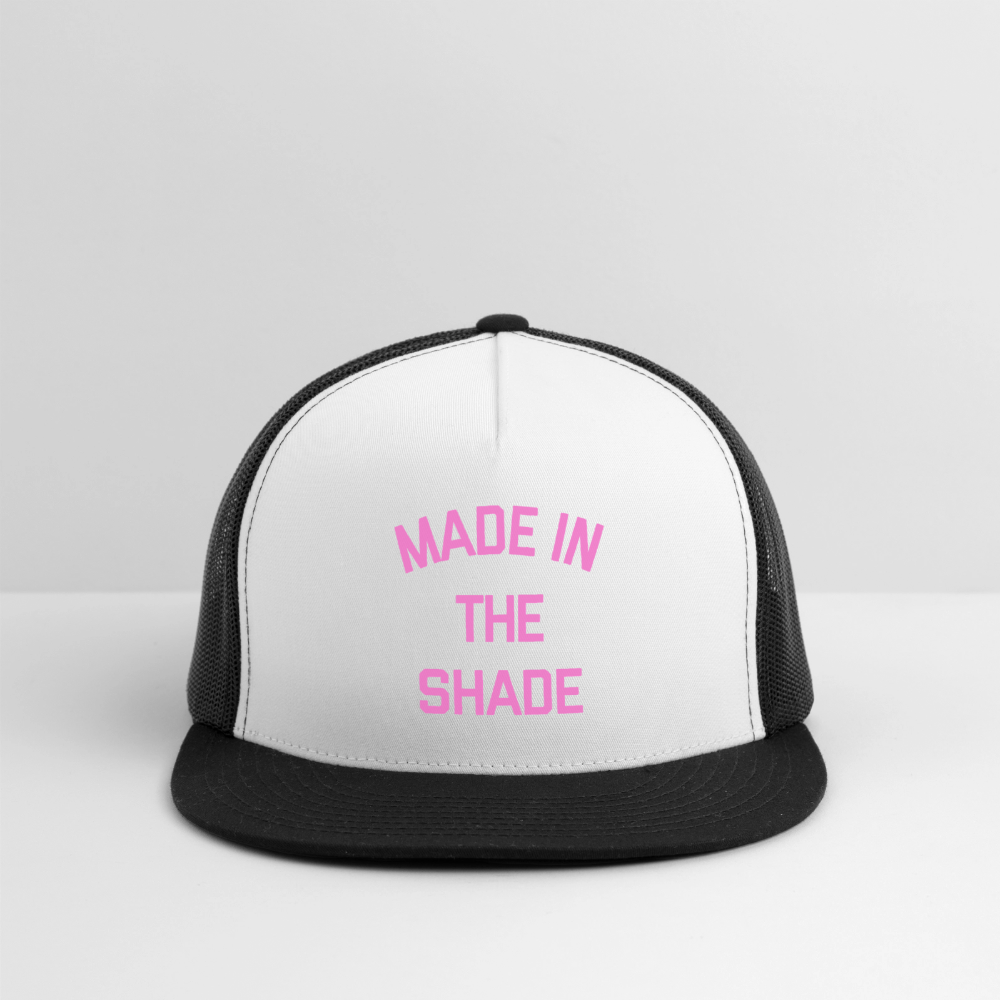 Made in the Shade Trucker Hat - white/black