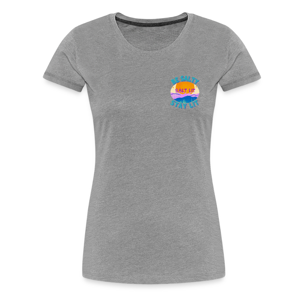 SALTLIT Scoop Neck - heather gray