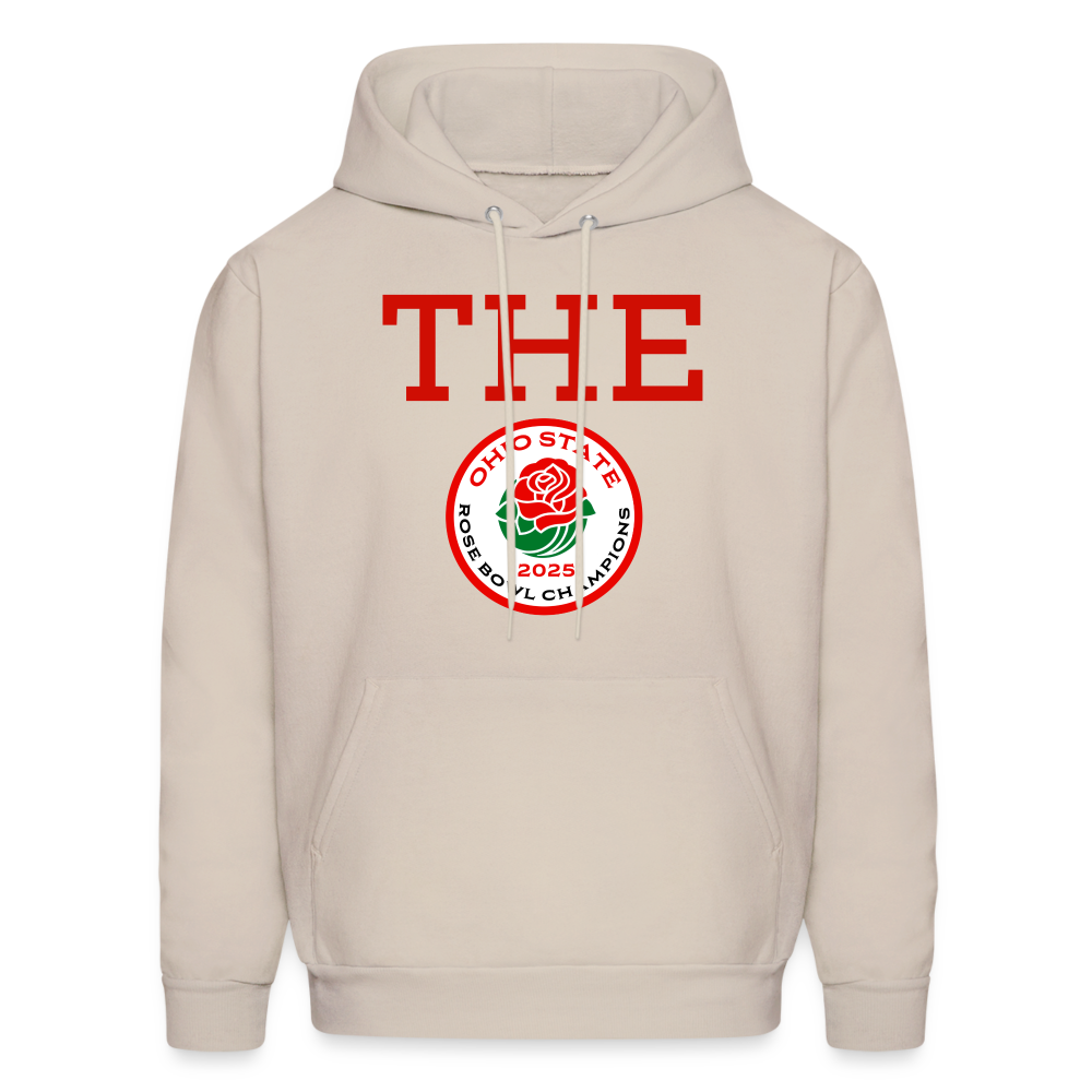 THE 2025 Rose Bowl Champions Men's Hoodie - Sand