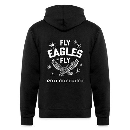 Fly Eagles Fly Champion Unisex Powerblend Hoodie - black