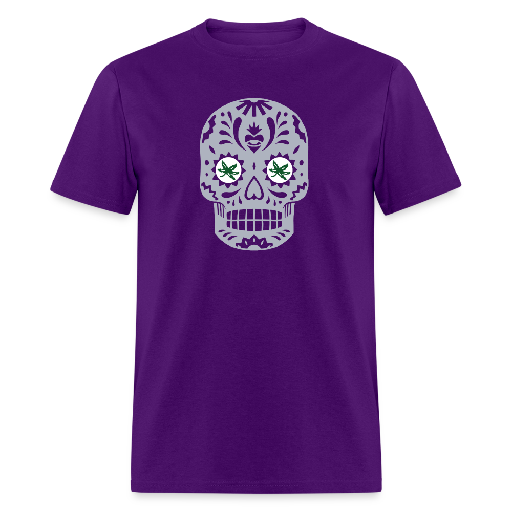 Sugar Skulls BuckEYES Unisex Classic T-Shirt - purple