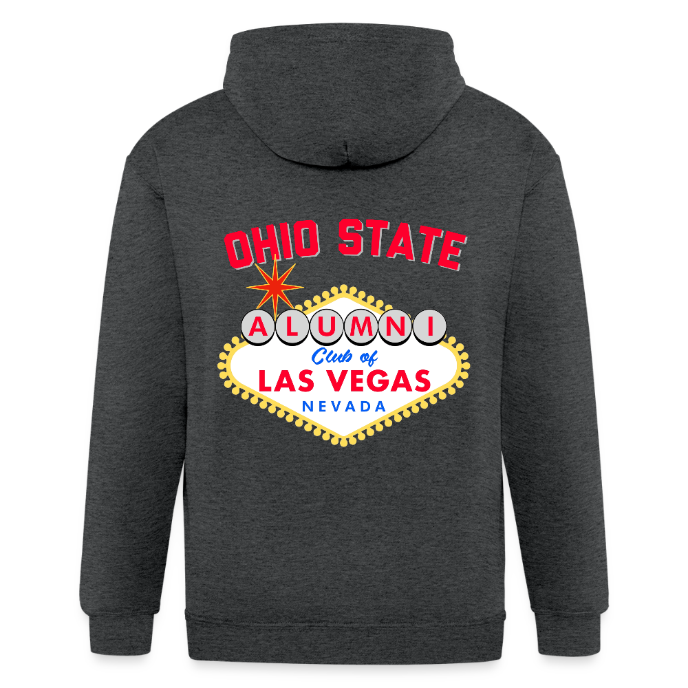 OSAC Men's Zip Hoodie - deep heather