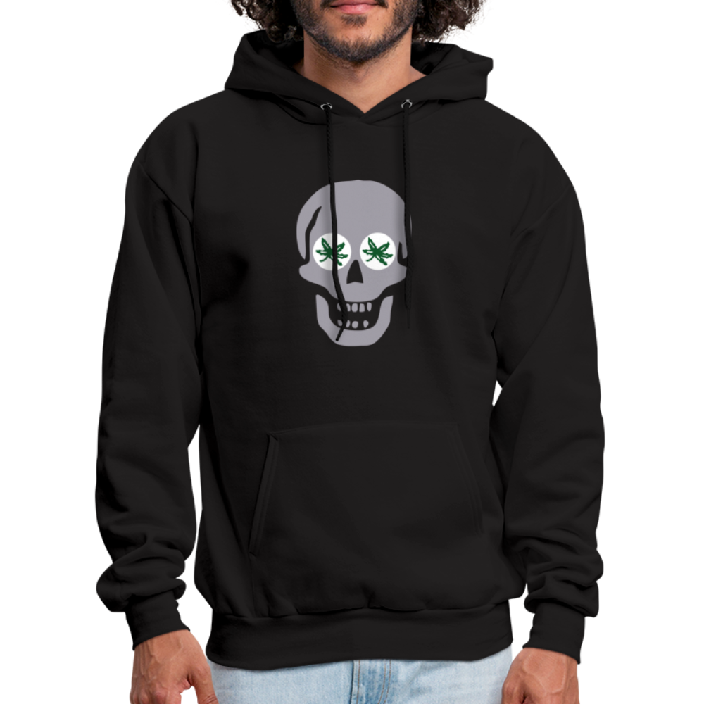 Skull BuckEYES Men's Hoodie - black