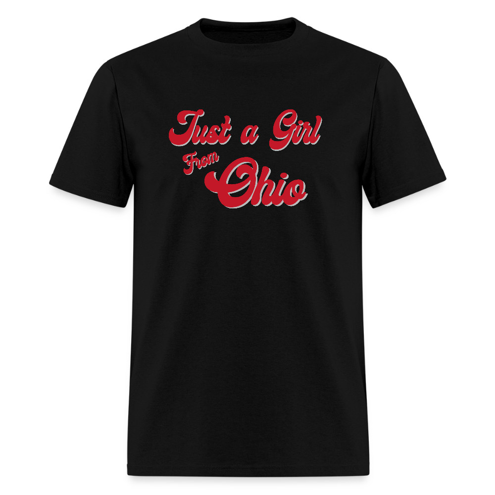 Just A Girl from Ohio Men's T-Shirt | GILDAN 5000 - black